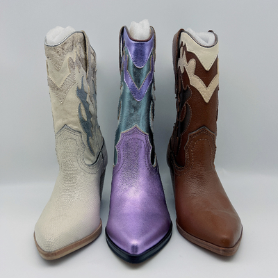 #6 - das lederne Kleid der Frauen #11 lädt purpurrote Damen gezeigten Toe Ankle Boots SGS auf
