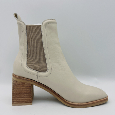 Lederne Stiefel #6 - Quadrat Toe Boots der wasserdichten Frauen Kleiderdes knöchel-#11