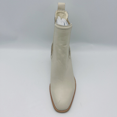 Lederne Stiefel #6 - Quadrat Toe Boots der wasserdichten Frauen Kleiderdes knöchel-#11