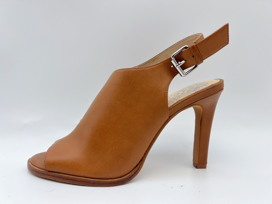 Tan High Heel Open Toe-Sandalen #6 - SGS die Sandalen der echten ledernen Frauen #11