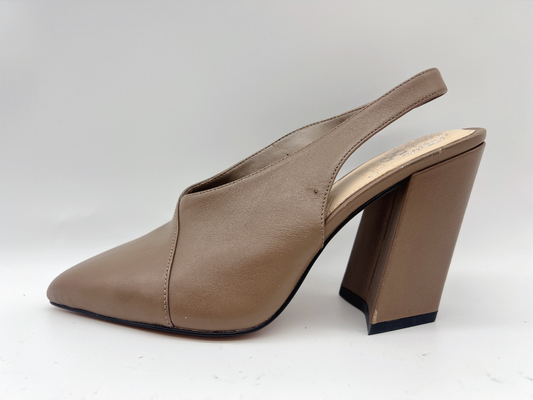 Stilvolle Sandalen hoher Absätze lt-Tan Ladys Soft Leather Sandals 5cm 10 Zoll