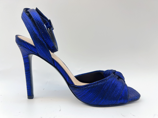 Gesponnene obere Damen überziehen weich Sandale-elegantes purpurrotes Stilett offenen Toe Heel Sandals mit Leder
