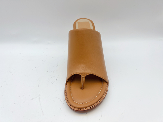 Soem Tan Open Toe Thong Sandals die Abendschuhe der weiche Kuh-ledernen Frauen