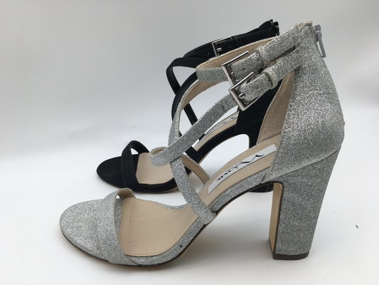 SGS lederne offene Toe Sandals Women ' einzelne Bügel-Sandalen S mit YKK-Nylonreißverschluß