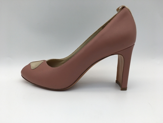 ODM-Soem die Abendschuhe der Veloursleder-Frauen ledernes mit Blick Toe Heels