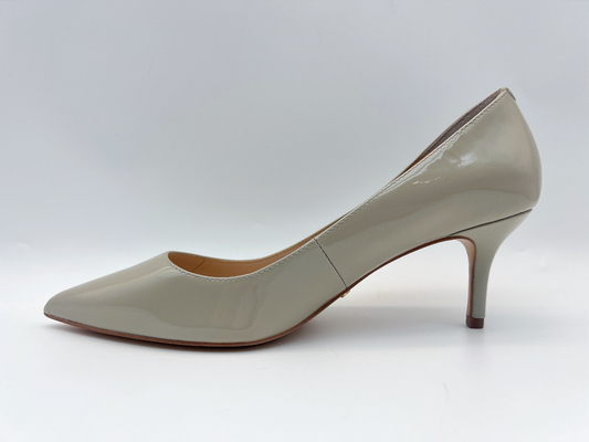 Weiche Lackleder-Frauen pumpt Schuh-Knochen 3cm gezeigten Toe Low Heel Pumps