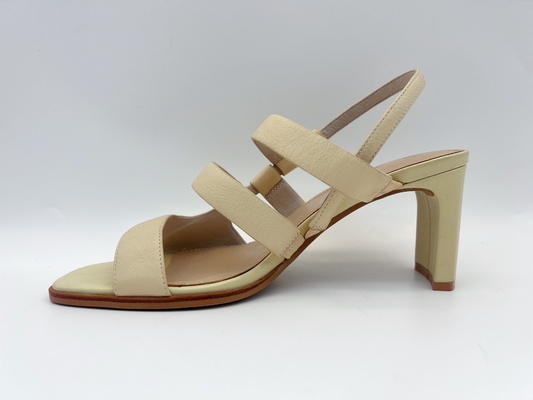 Beige offenes Toe Women Pumps Shoes Genuine-Leder mit weichem ledernem Oberleder Leeche