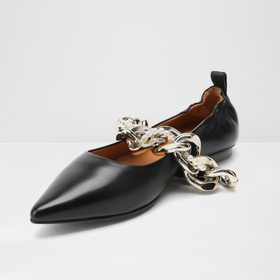 Personalisierte Prozesskette Trim Office Lady Shoe Spitzschuh