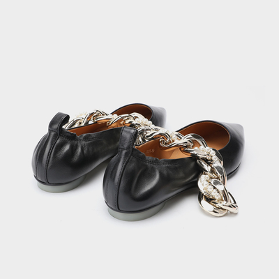 Personalisierte Prozesskette Trim Office Lady Shoe Spitzschuh