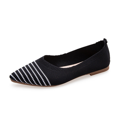 Spitz flachbodig Tageszeitung gestrickt aller Match-Frauen Schuhe die Müßiggänger-Damen-Shoes Women Flats