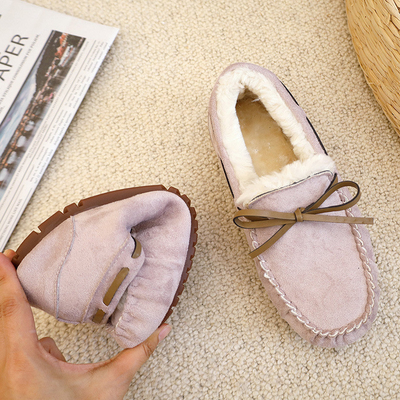 Autumn And Winter Pregnant Plus-Größen-Schuhe, starke Plüsch-warme Baumwollweiche untere Schuhe