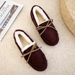 Autumn And Winter Pregnant Plus-Größen-Schuhe, starke Plüsch-warme Baumwollweiche untere Schuhe