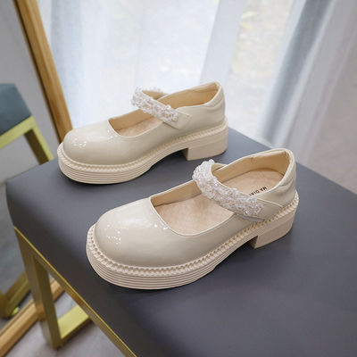 Kinder beleuchten Freizeitschuhe, zurück zu Schulmädchen-bequemem Lederschuh-Schwarzem