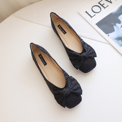 Weiße Gummi-Eva Fabric Foam Ballerina Flats beschuht Sofit trösten immer für Frauen