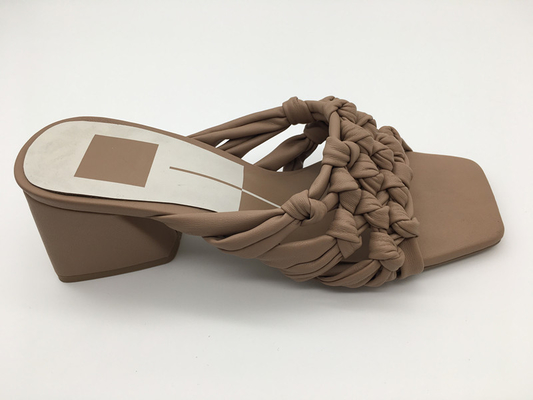 Chunky Platform Sandals Brown Beige-Mode-zufällige Damen-Sandalen ODM-Frauen