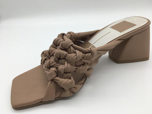 Chunky Platform Sandals Brown Beige-Mode-zufällige Damen-Sandalen ODM-Frauen