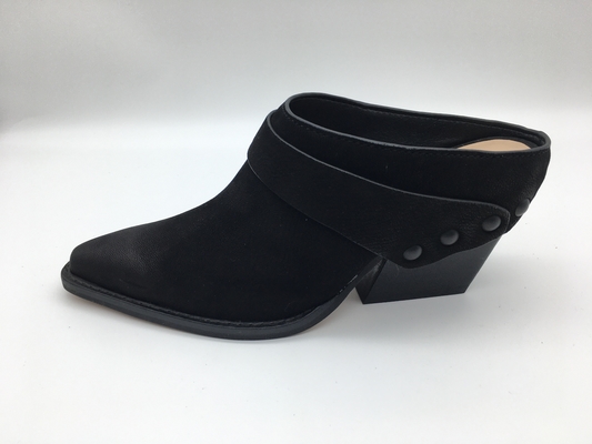 Geschlossenes Toe Wedge Womens Leather Dress-Schuh-Weiche zwei Tone Full Wrap Upper