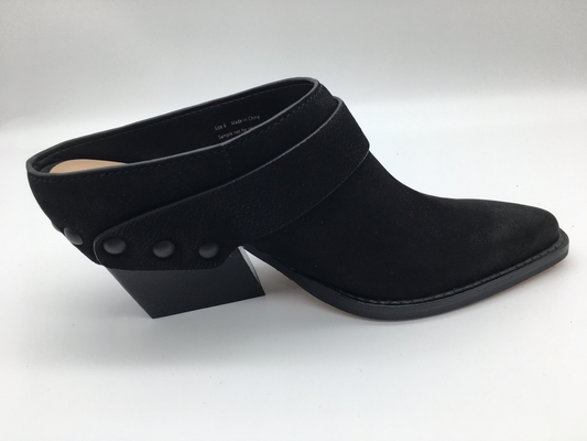 Geschlossenes Toe Wedge Womens Leather Dress-Schuh-Weiche zwei Tone Full Wrap Upper
