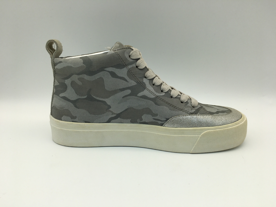 Beleg-Basketball-Schuhe Damen-lt-Grey High Top Sport Shoes bequeme nicht